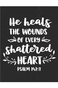 He Heals the Wounds Of Every Shattered Heart Psalm 147