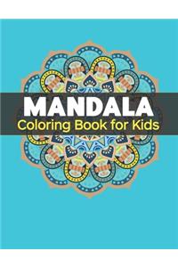 Mandala Coloring Book for Kids