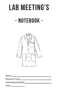 Lab Meeting's - Notebook -