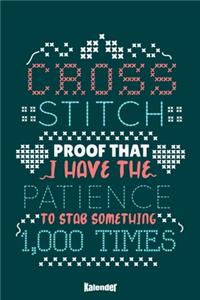 Mein Lustiger Stickmuster Kalender