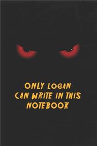 Logan Name Notebook