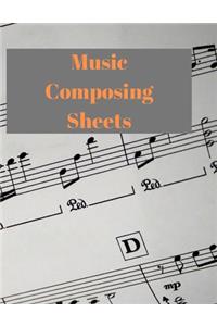 Music Composing Sheets