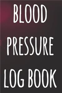 Blood Pressure Log Book