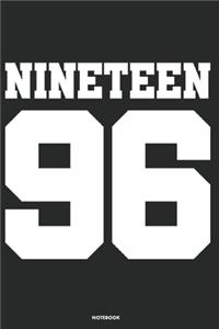 Nineteen 96 Notebook