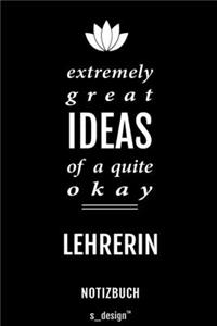 Notizbuch für Lehrer / Lehrerin