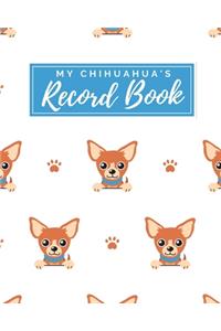 My Chihuahua's Record Book