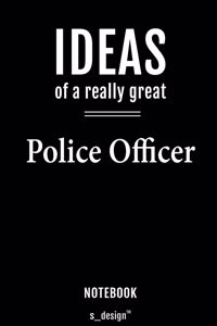 Notebook for Police Officers / Police Officer