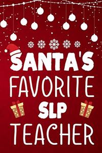 Santa's Favorite SLP Teacher