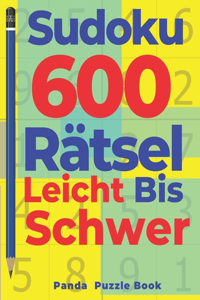 Sudoku 600 Rätsel Leicht Bis Schwer