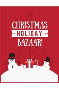 Christmas holiday bazaar!