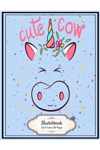 Cute Cow Unicorn