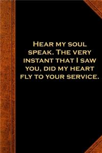 2020 Daily Planner Shakespeare Quote Instant I Saw You 388 Pages