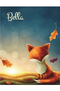 Bella: Personalized with Name, Journal, Notebook, Diary, 365 Lined Pages, Birthday, Christmas, Friendship Gifts for Women, Teens, Girls, Best Friend, Mom, Sister, Daughter, Grandma, Co-Worker, Book Size 8 1/2 X 11