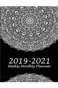 2019-2021 Weekly Monthly Planner
