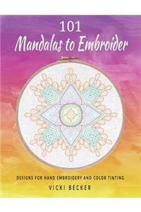 101 Mandalas to Embroider