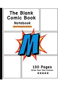 The Blank Comic Book Notebook