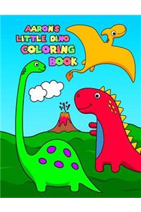 Aaron's Little Dino Coloring Book