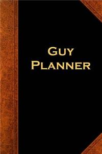 2019 Weekly Planner For Men Guy Planner Vintage Style