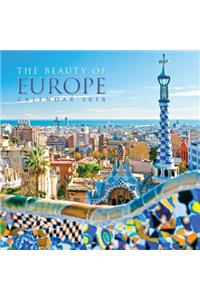 The Beauty of Europe Wall Calendar 2018 (Art Calendar)