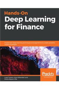Hands-On Deep Learning for Finance