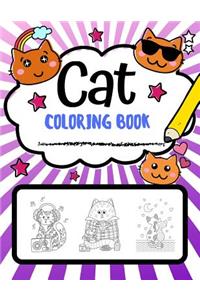 Cat Coloring Book