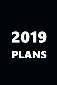 2019 Daily Planner 2019 Plans Stylish Black White 384 Pages