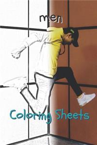Man Coloring Sheets