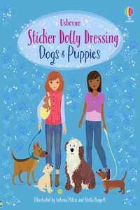 Sticker Dolly Dressing Dogs and Puppies