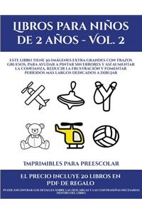 Imprimibles para preescolar (Libros para niños de 2 años - Vol. 2)