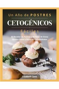 Año de POSTRES CETOGÉNICOS Fáciles