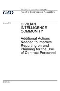 Civilian intelligence community