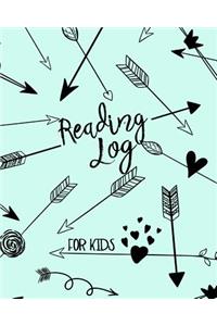 Reading Log For Kids