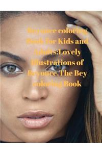 Beyonce Coloring Book for Kids and Adults