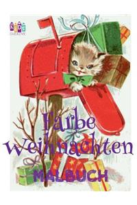 ? Farbe Weihnachten Malbuch 4 Jahre ? (Malbuch 4 Jährige)