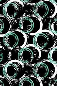 Bullet Journal Notebook Batik Circles Pattern 3