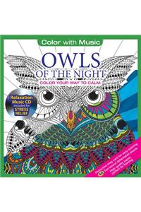 Owls of the Night: Color Your Way to Calm