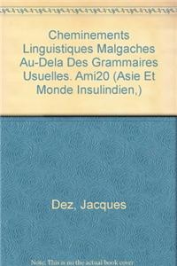Cheminements Linguistiques Malgaches Au-Dela Des Grammaires Usuelles