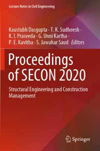 Proceedings of Secon 2020: Structural Engineering and Construction Management