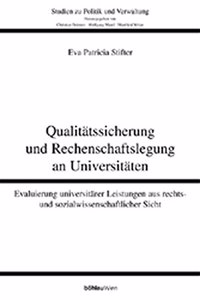 Qualitätssicherung und Rechenschaftslegung an Universitäten