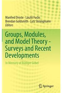 Groups, Modules, and Model Theory - Surveys and Recent Developments