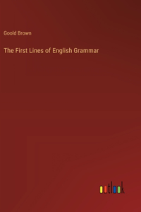 First Lines of English Grammar