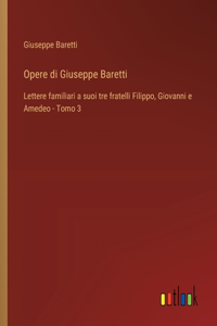 Opere di Giuseppe Baretti