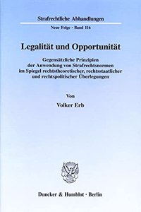 Legalitat Und Opportunitat