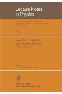 Few Body Systems and Nuclear Forces I