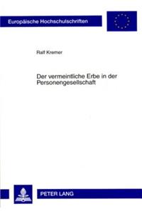 Der Vermeintliche Erbe in Der Personengesellschaft