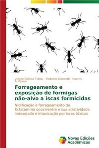 Forrageamento e exposição de formigas não-alvo a iscas formicidas