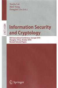 Information Security and Cryptology