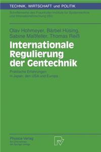 Internationale Regulierung der Gentechnik