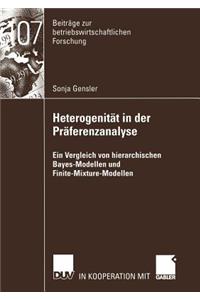 Heterogenität in der Präferenzanalyse