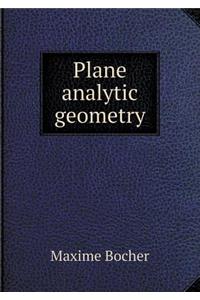 Plane Analytic Geometry